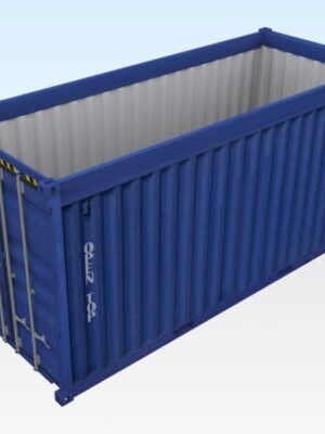 20Ft X 8Ft Used Shipping Container Open Top