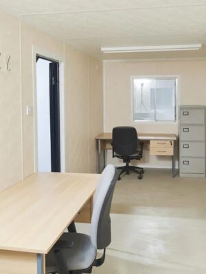 20Ft x 8Ft Steel Anti-Vandal Canteen Cabin