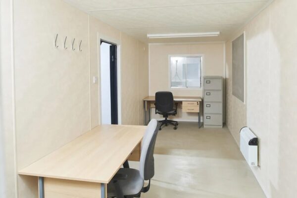 20Ft x 8Ft Steel Anti-Vandal Canteen Cabin