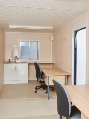 20Ft x 8Ft Steel Office/Canteen Cabin
