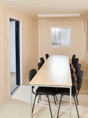 24Ft x 9Ft Steel Anti-Vandal Office Cabin