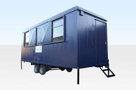 12Ft x 7Ft 6in Steel Mobile Anti-Vandal Office Cabin