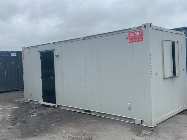 20Ft x 8Ft Steel Anti-Vandal Canteen Cabin