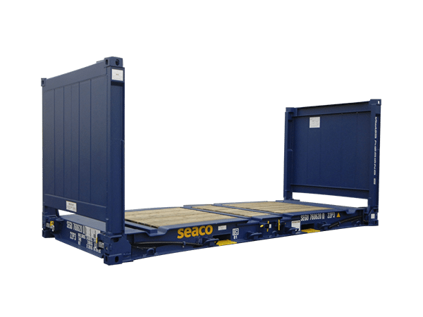 20ft-Flat-Rack-Shipping-Container-4.png 20Ft X 8Ft Used Flat Rack Shipping Containers