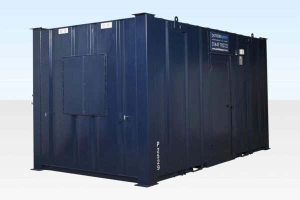 16Ft x 8Ft Steel Drying Room Cabin