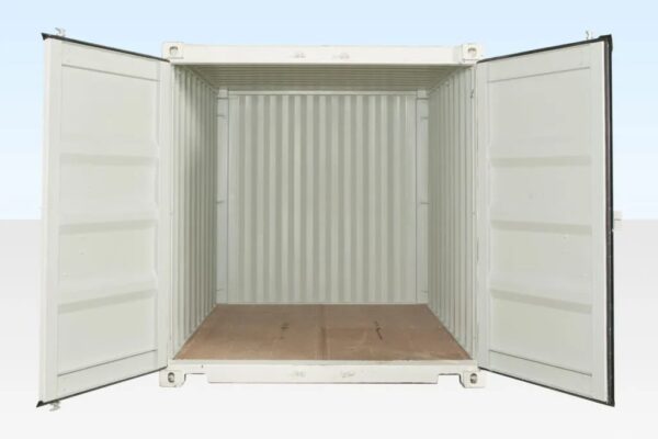 4-31.jpg 10ft x 8ft Shipping Container (One Trip) White (RAL 9003)